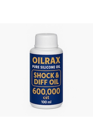Oılrax Pure Sılıcone Oıl 600.000 Cst - Shock & Dıff Oıl 100 Ml