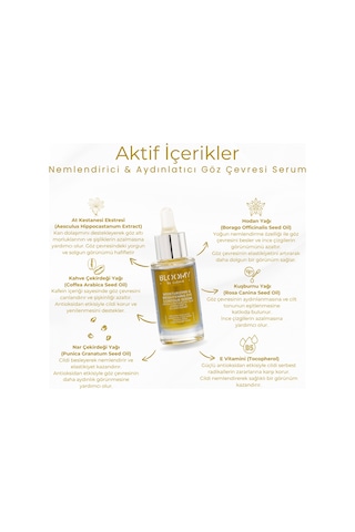 Nemlendirici & Aydınlatıcı Göz Çevresi Serumu