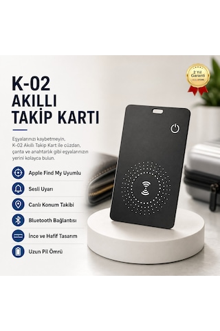 Akıllı Takip Kartı Apple Find My Uyumlu Bluetooth Eşya Bulucu Cüzdan Çanta Valiz Konum Takibi-1726