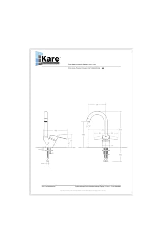 Kare Spectra Mix Kısa Borulu Lavabo Bataryası 154