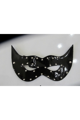 River World Siyah Renkte Göz Maskesi Deri