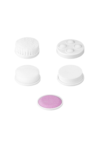 Silver Crest SC-MT50 5in1 Kalem Pilli Masaj ve Yüz Temizleme Fırça Seti Pembe