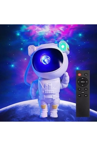 Ers Astronot, Galaksi, Projektör, Uzaktan Kumandalı, Gece Lambası Bwr-47