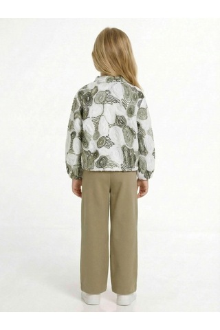 Xo Kids Kız Çocuk 3lü Alt Üst Kombin Takmı 4-8 Yaş Set0512 Yeşil