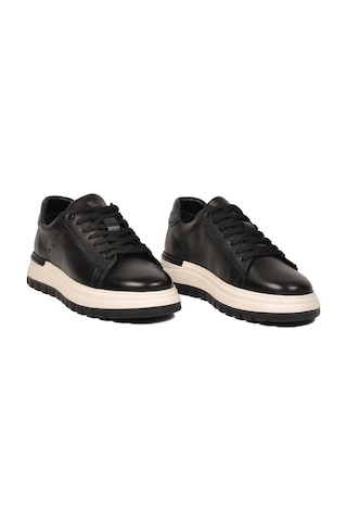 Voyager Siyah Hakiki Deri Hafızalı Taban Erkek Casual Ayakkabı Sneaker M387 M