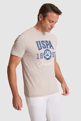 U.s. Polo Assn. Erkek Taş Tişört 50327174-vr049 Taş Rengi