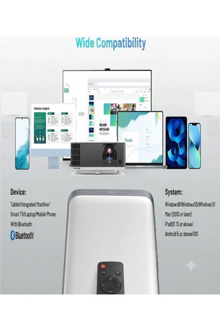Bluetooth Kablosuz Sunum Air Mouse Windows,ipad Ios Androidveakıllı Cihazlar İle Uyumlu Lazer Mouse