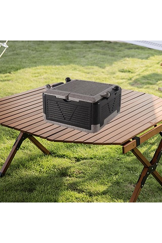 Dolıty Köpük Gıda Taşıyıcısı Kapaklı M-siyah-gri M Siyah Gri Çok Renkli