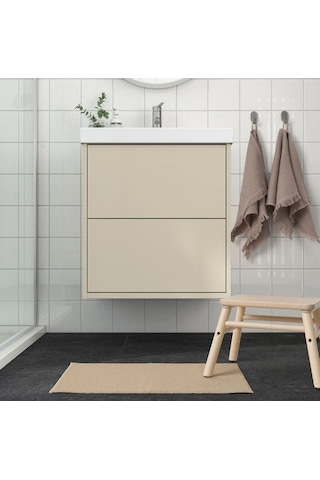 Ikea Fıntsen Banyo Halısı Paspas 40 X 60 Cm Bej