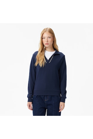 Nautica Kadın Lacivert Regular Fit Sweatshirt 026 57k304t Lacivert