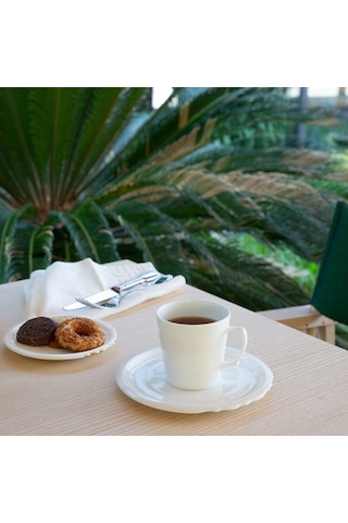 Eser-i İstanbul Çay/Kahve Fincanı Seti 6'lı Sade