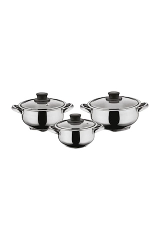 Has Cevher Homer Perfect 6 Pcs Milenyum Tencere Seti 14/16/18