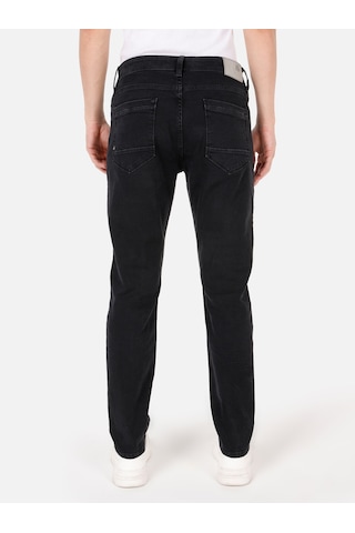 Colins 067 Jack Normal Kesim Orta Bel Düz Paça Siyah Erkek Pantolon Cl1070597 Denim Siyah