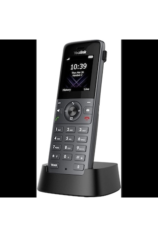 Yealınk W78h, Dect, Kablosuz Ip Telefon, Siyah, 2.4" Renkli Ekran, 30 Saat Konuşma, 400 Saat Bekleme
