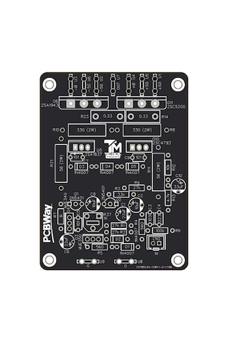 100-500 Watt Arası Yükseltilebilir Amfi Devresi Class Ab 2Sc5200