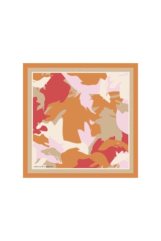 United Colors Of Benetton Flora Bandana/fular -1018-47 47 Turuncu