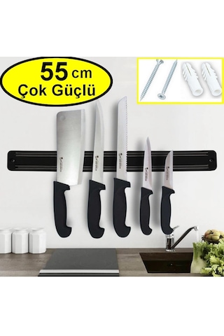Mıknatıslı Bıçak Askısı Bıçak Tutucu Bıçak Standı Bıçaklık 55 CM G