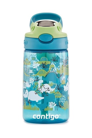 Contigo Gizmo Flip Pro Dinos Tritan Çocuk Suluğu 420ml - Yeşil Yeşil
