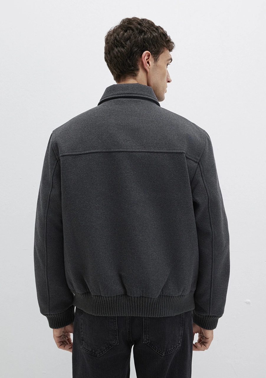 Mavi - Yün Karışımlı Antrasit Ceket 0110658-80023 Antrasit
