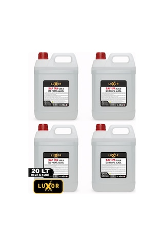 Luxor Kimya Saf İpa %99.9 20 L (4 x 5 L)
