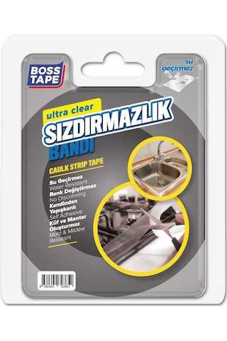 Boss Tape Ocak Kenar Şeffaf Sızdırmaz Bant