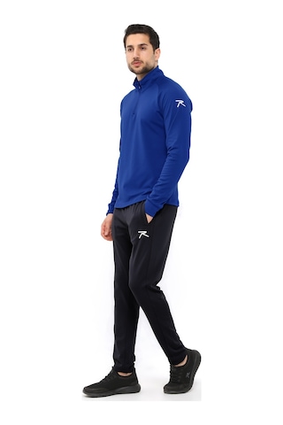 Raru Erkek Yarım Fermuarlı Eşofman Altus Saks 001