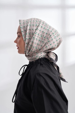 Armanda Orbıs Desen Twill İpek Eşarp - 4306 - 90 X 90 / Benetton - 930 Benetton - 930