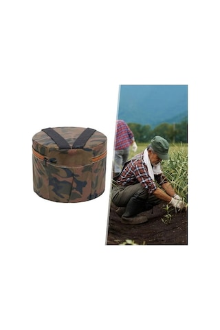 Flybuy Bosphorusboutique 32cm Köpük Dikim Çiftlik Bahçe Tabure Çok Renkli Giyilebilir Çok Renkli