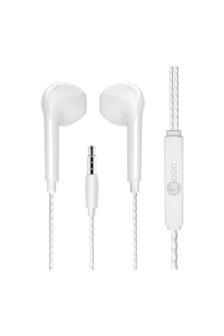 Lecoo Eh104w 3.5 Mm Jacklı Kablolu Kulak İçi Mikrofonlu Kulaklık Beyaz Diğer