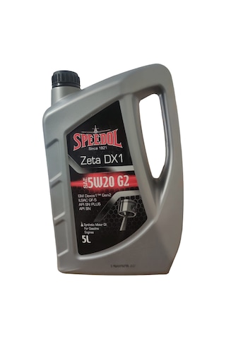 Speedol 5W-20 Zeta Dx1 G2 Tam Sentetik Motosiklet Yağı 5 L