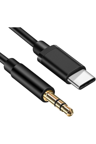 Ktools Sound Usb-c To Type-c 3.5 Mm Aux Kablo Siyah