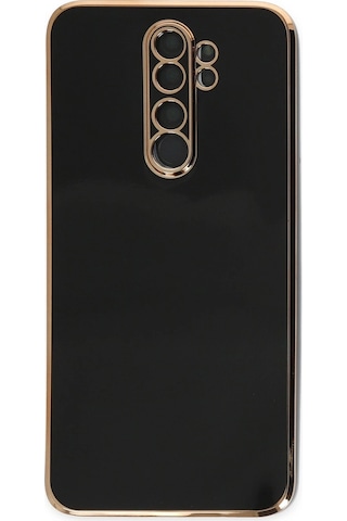 Newface Xiaomi Redmi Note 8 Pro Kılıf Volet Silikon Glblseme - 59 - Siyah Sıyah