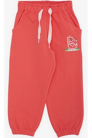 Breeze Kız Çocuk Alt Sevimli Dinozor & Kelebek Nakış Baskılı 1-4 Yaş, Narçiçeği-narçiçeği Narçiçeği