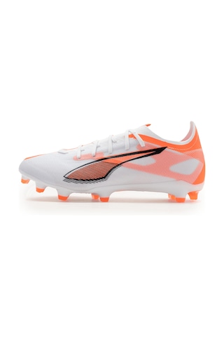Puma Ultra 5 Match Fg/ag Erkek Krampon Beyaz Kırmızı Beyaz - Kırmızı