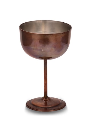 Turna Bakır Vino Kadeh 1 No Düz 240 ML Oksit Turna0491-3