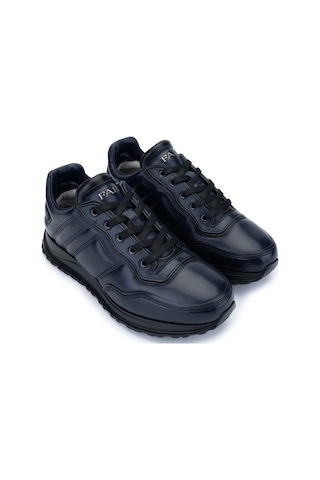 Fabi Erkek Hakiki Deri Lacivert Sneakers & Spor Ayakkabı 510 Fu1240bl Erk Ayk Sk24-25 Blu/nero Mavi