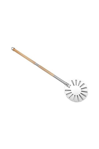 Pizza Çevirme Spatulası, Pişirme Spatulası, Gümüş-siyah Gümüş - Siyah