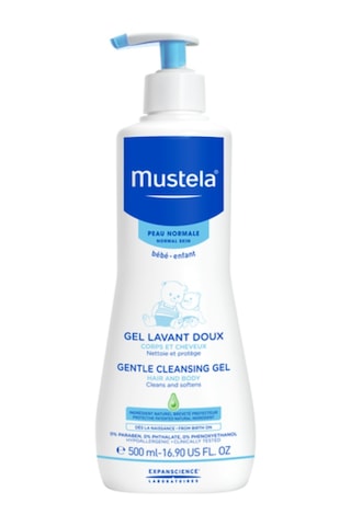 Mustela Gentle Cleansing Gel Yenidoğan Bebek Şampuanı 2 x 500 ML