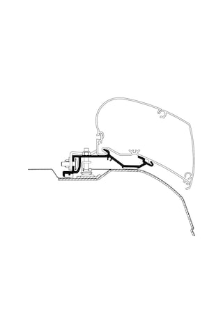 Thule 6300 L3,l4, H2ducato Jumper Boxer 2007 Ve Sonrası Tente Montaj Braket Seti
