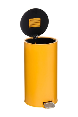 5five Çöp Kovaları Simply Smart Delta 30 Lt Metal Sarı