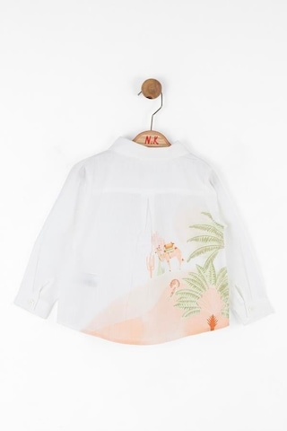 Nk Kids Kız Bebek Arrakıs Gömlek Ekru