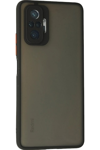 Uryport Xiaomi Redmi Note 10 Pro Kılıf Montreal Silikon Kapak - Siyah Çok Renkli