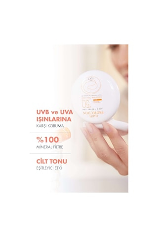 Beige Compact Spf0+ Mineral Filtreli Kompakt Açık Renkli Güneş Koruyucu 10 Gr