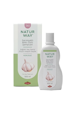 Otacı Naturway Sarımsaklı Şampuan 500 ML Otacı Naturway Sarımsaklı Şampuan 500 ML