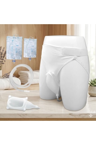 Kadınlar İçin Ergonomik Idrar Toplama Torbası-külotlu,hijyenik Ve Güvenli Kullanım Kadınlara Özel Tek Ebat