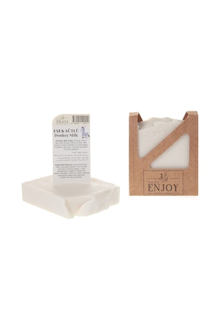 Suds Enjoy Doğal Eşek Sütlü El Yapımı Yüz Saç ve Vücut Sabunu 100 G