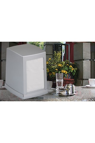 Vialli Np100M Masa Üstü Peçete Dispenseri Metalik