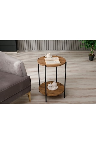 Sehpa Q42x60 Cm Antrasit Siyah