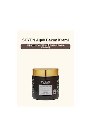 Ayak Ve Topuk Bakım Kremi 100 Ml Shea Yağı, Panthenol Ve Üre İçeren Yoğun Nemlendirici