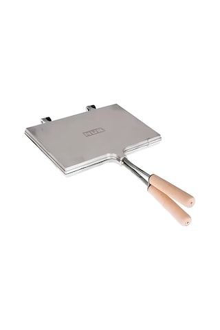 Sade Ocak Üstü Döküm Tost Makinesi 23x17cm Metal